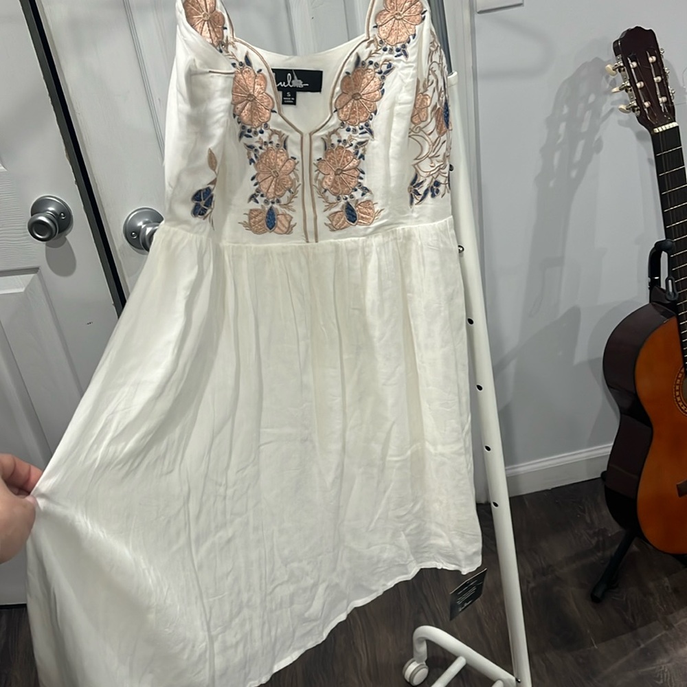 White summer dress
